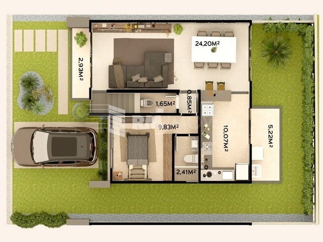 Casa de Condomínio à venda com 4 quartos, 123m² - Foto 9